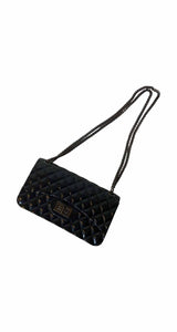 Cartera Cadenas Negra