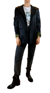 Blazer Negro por Karyn Coo