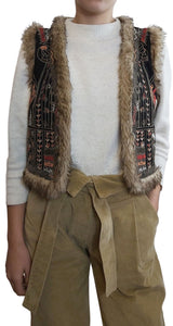 Chaqueta Étnica Negro