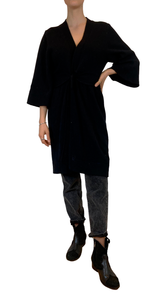 Sweater Negro Abierto