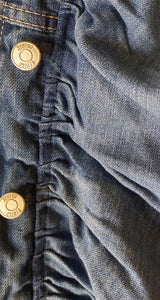 Chaqueta Denim Oversize Volantes