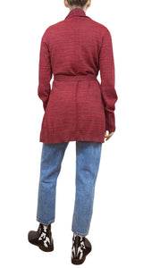 Cardigan Baby Alpaca Rojo