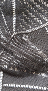 Vestido Tejido Negro