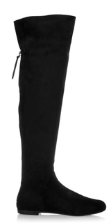Botas altas "Suede over the knee" (5156661657735)