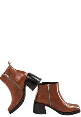 Botines "Lily Marrón" (5178942849159)