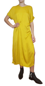Vestido Oversize Mostaza