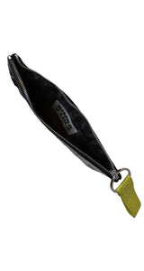 Clutch Reptil Negro Neón