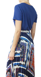 Polera Azul Bolsillo