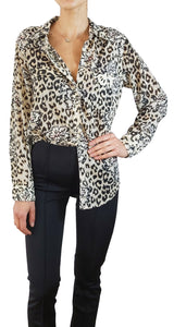 Blusa Animal Print Piedreria