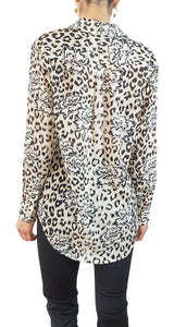 Blusa Animal Print Piedreria