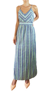 Vestido Verde Estampado