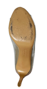 Taco Alto Lazo Plateado