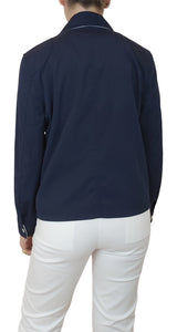 Chaqueta Impermeable Azul