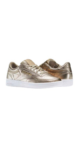 Club C 85 Leather Pearl Metallic Sneaker