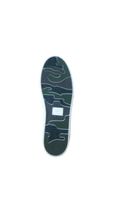 V-punk Leather Sneakers In White