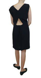 Vestido Negro Escote Espalda