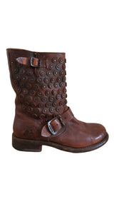 Botas Jenna Disc Short Ankle Café