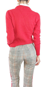 Sweater Rojo Lazo