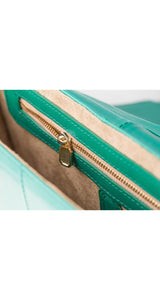 Cartera "New Shallow Green"