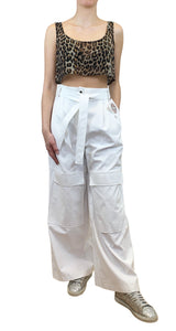 Pantalón Cargo Blanco