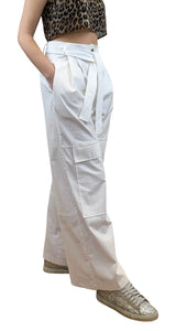 Pantalón Cargo Blanco