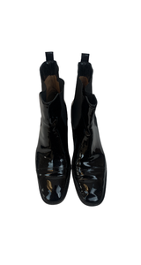 Botines Charol Negro