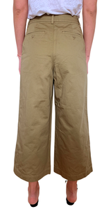 Pantalones Culottes Beige