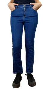 Jeans rectos Azules