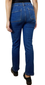 Jeans rectos Azules