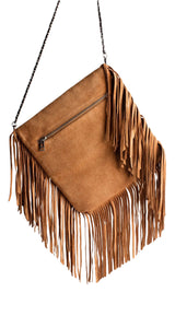 Clutch Rockson Fringes Camel