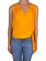 Blusa Cruzada Amarilla