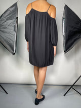 Vestido Negro Cut Out