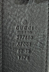 Cinturón Gucci Negro