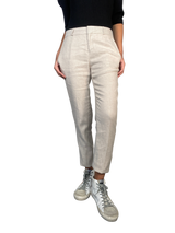 Pantalón Lino Beige