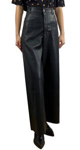 Pantalón Ecocuero Negro