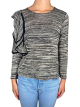 Polera Tejida Jaspeada