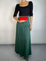 Billetera Cuero Rojo