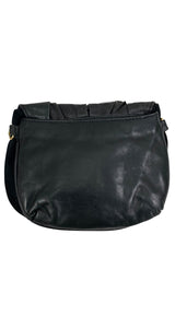 Bandolera Cuero Negra