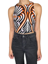 Top Estampado Multicolor