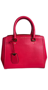 Bandolera Fucsia Cuero