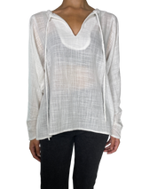 Blusa Blanca Muselina