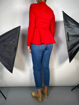 Chaqueta Roja Viscosa