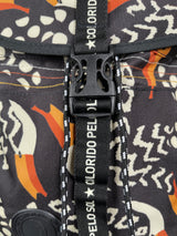 Mochila Negra Estampada