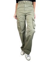 Pantalón Cargo Verde Militar