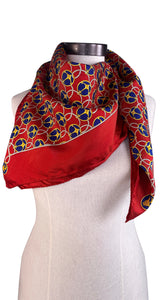 Pañuelo Estampado de Seda