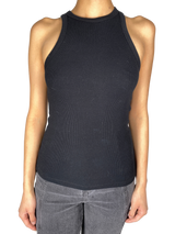 Polera Sin Mangas Negra