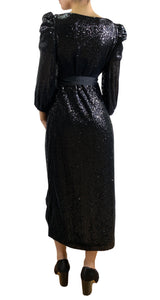 Vestido Lentejuelas Negro