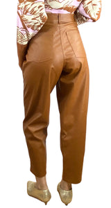 Pantalón Ecocuero Café