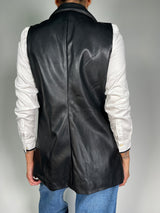 Blazer EcoCuero Sin Mangas