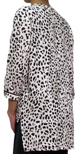 Blusa Blanca Estampada